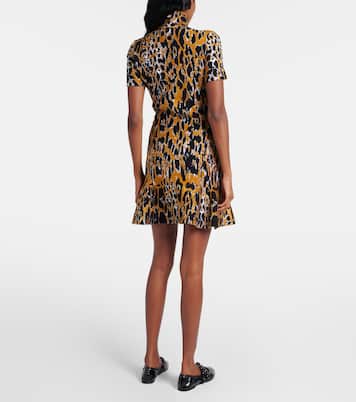 Abito corto in jacquard | Alaïa