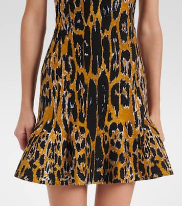 Abito corto in jacquard | Alaïa
