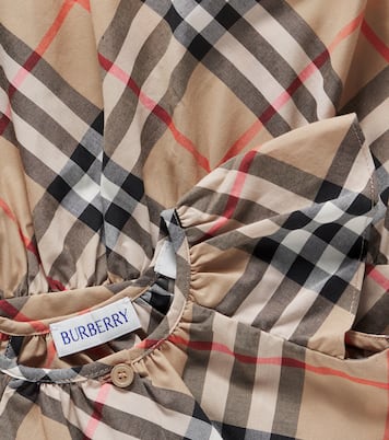 Bebé - vestido Burberry Check de algodón | Burberry Kids
