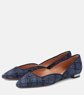 Bailarinas Maia de tweed | Aquazzura