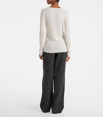 White Label  - Cardigan Hattie in maglia a coste | Proenza Schouler