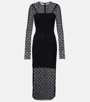 Robe midi Monogram 72 Glitter | Givenchy