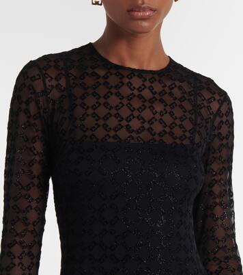 Robe midi Monogram 72 Glitter | Givenchy