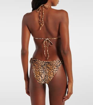 Haut de bikini Costa à motif léopard | Melissa Odabash