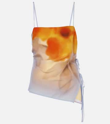 Camisole Serene in seta con stampa | SIR