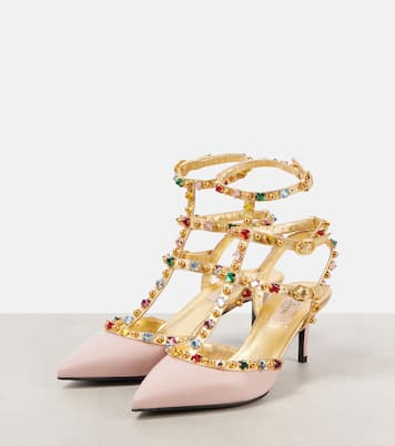 Pumps Rockstud 65 in pelle | Valentino Garavani