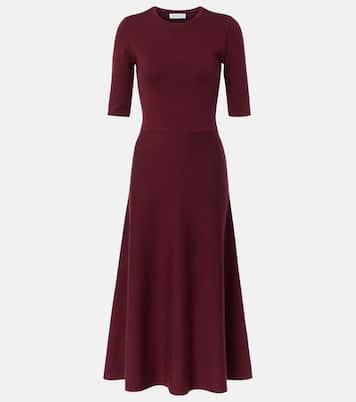 Seymore wool, cashmere, and silk midi dress | Gabriela Hearst