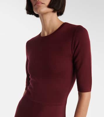 Seymore wool, cashmere, and silk midi dress | Gabriela Hearst