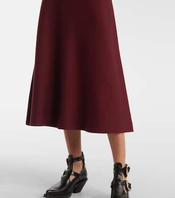 Seymore wool, cashmere, and silk midi dress | Gabriela Hearst