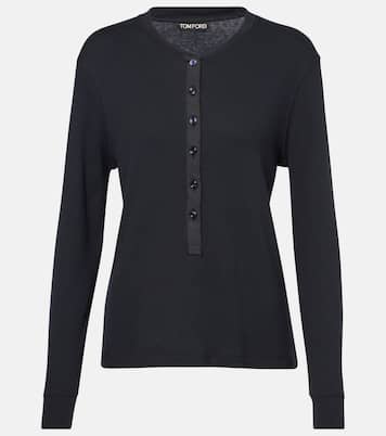 Top in cotone e seta | Tom Ford