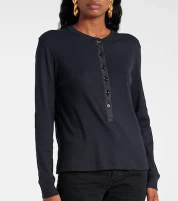 Top in cotone e seta | Tom Ford