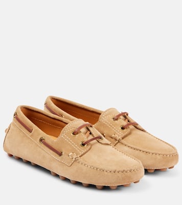 Mocassini Gommino Bubble in suede | Tod's
