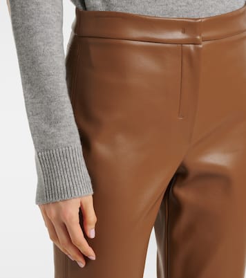 Pantaloni flared Sublime in similpelle | 'S Max Mara