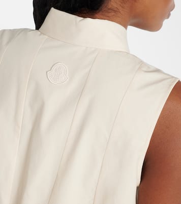Abito chemisier in popeline di cotone e seta | Moncler