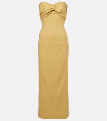 Rahel linen and cotton-blend maxi dress | Tove