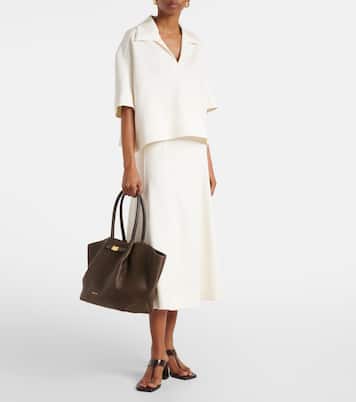 Sac New York en raphia et cuir | DeMellier
