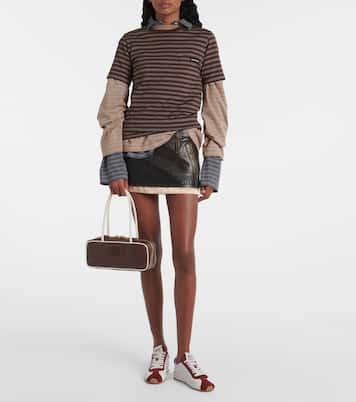 Borsa a spalla Beau in pelle | Miu Miu