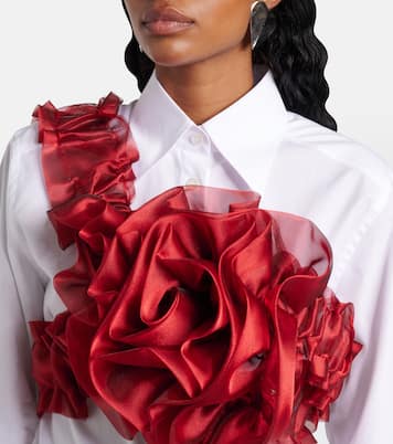 Ruffled top | Noir Kei Ninomiya