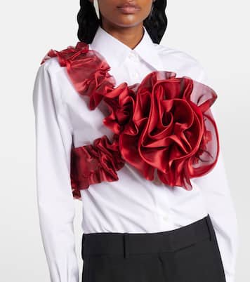 Ruffled top | Noir Kei Ninomiya