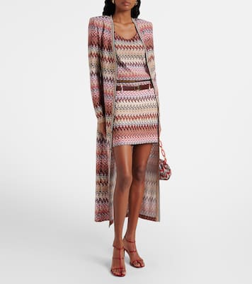 Zigzag lamé top | Missoni