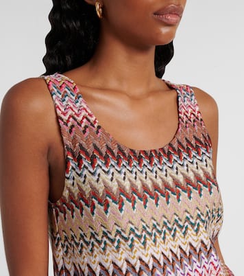 Zigzag lamé top | Missoni