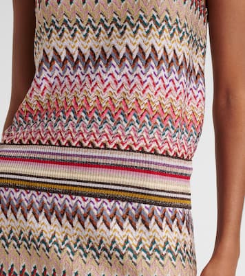 Zigzag lamé top | Missoni