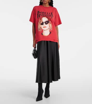 T-shirt Isabelle in jersey di cotone | Balenciaga