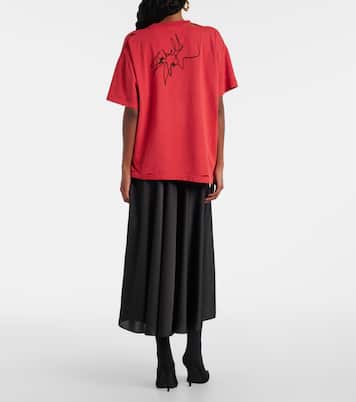 T-shirt Isabelle in jersey di cotone | Balenciaga