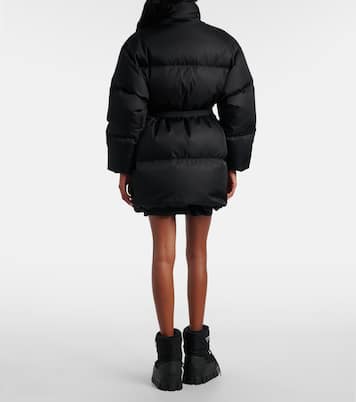 Re-Nylon belted down jacket | Prada