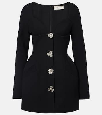 Embellished crêpe minidress | Blumarine