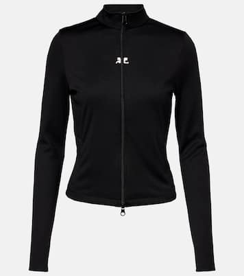Interlock jersey track jacket | Courrèges