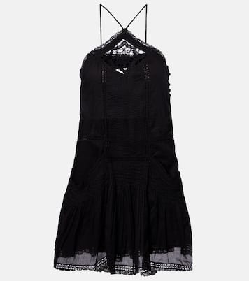 Minikleid Geraldin aus Baumwolle mit Spitze | Marant Etoile