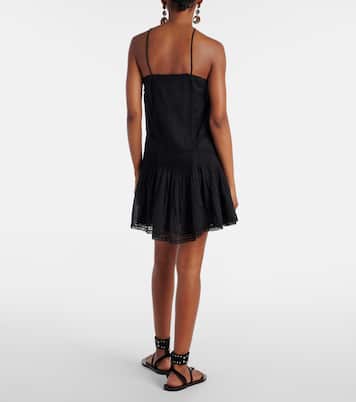 Minikleid Geraldin aus Baumwolle mit Spitze | Marant Etoile