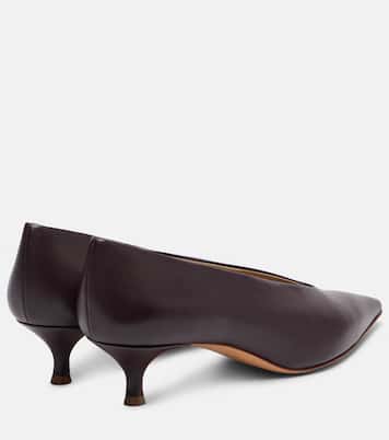 Babouche leather pumps | Le Monde Béryl