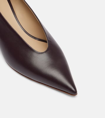 Babouche leather pumps | Le Monde Béryl
