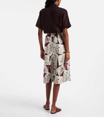 Bermuda-Shorts Emon aus Seide | Loro Piana