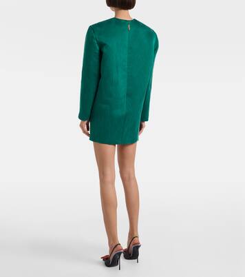 Minikleid aus Seidensatin  | Saint Laurent