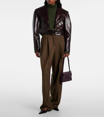 حقيبة للكتف من الجلد Tempête Small | Delvaux