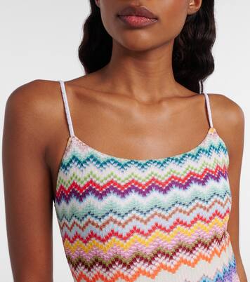 Zig Zag lamé swimwsuit | Missoni