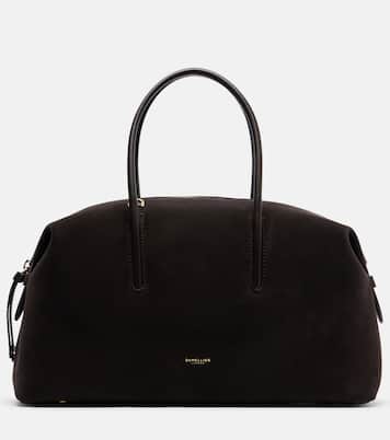 Stockholm Medium suede top-handle bag | DeMellier