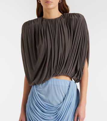 Draped jersey top | Magda Butrym