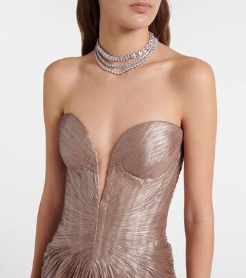 Robe Alessandra aus Lamé | Maria Lucia Hohan