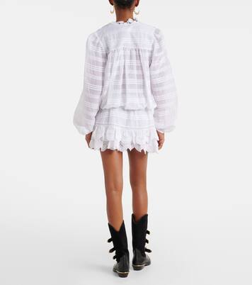Preya embroidered cotton minidress | Marant Etoile
