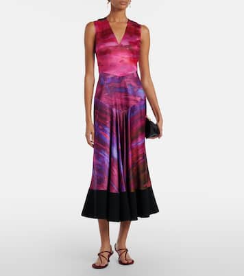 Printed midi dress | Roksanda
