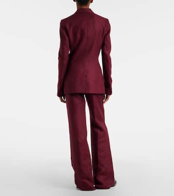 Vesta linen flared pants | Gabriela Hearst