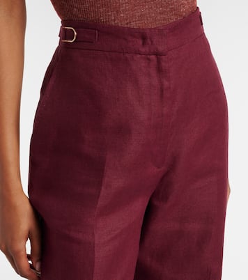 Vesta linen flared pants | Gabriela Hearst
