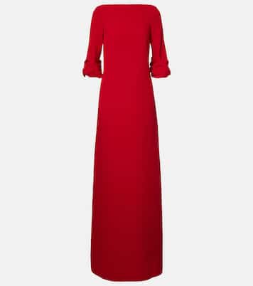 Danica crêpe gown | Safiyaa