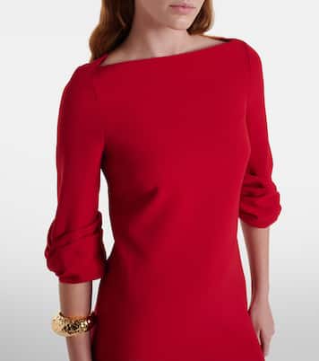 Danica crêpe gown | Safiyaa