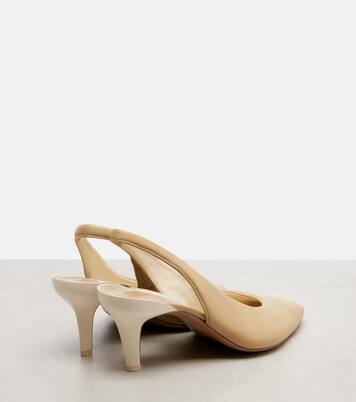 Suzie leather slingback pumps | Chloé