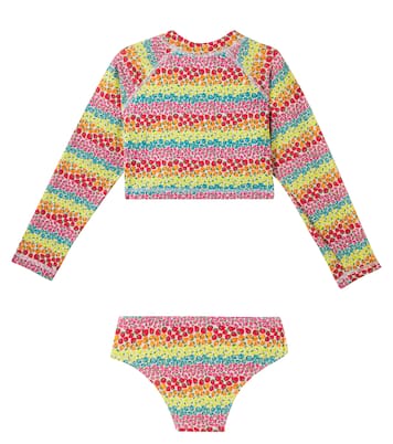 Rashguard top and bikini bottoms set | Fábula